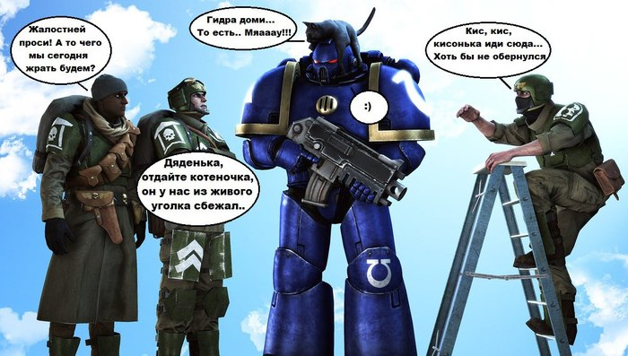 The best warhammer 40k quotes from books and games