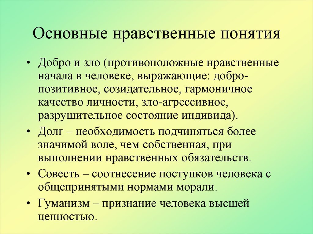 Мораль — как это понять, характерные черты