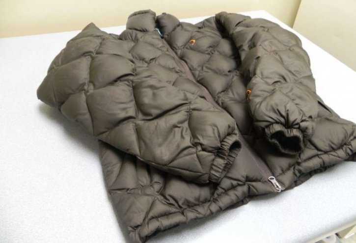 После стирки пуховик стал тонким как распушить, что