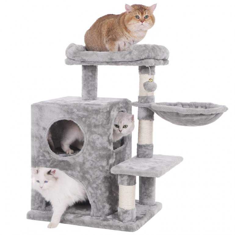 когтеточки для кошек с домиком