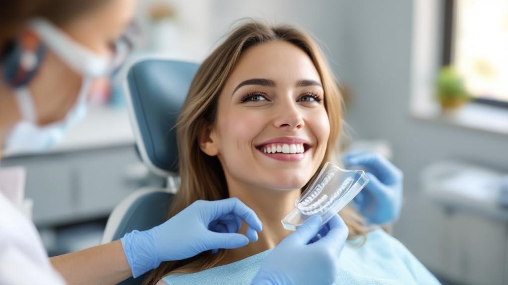 Выравнивание зубов прозрачными капами