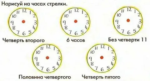 Как пишется цифрами четверть девятого