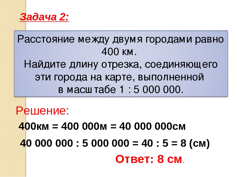 Что означает масштаб карты 1:50000?