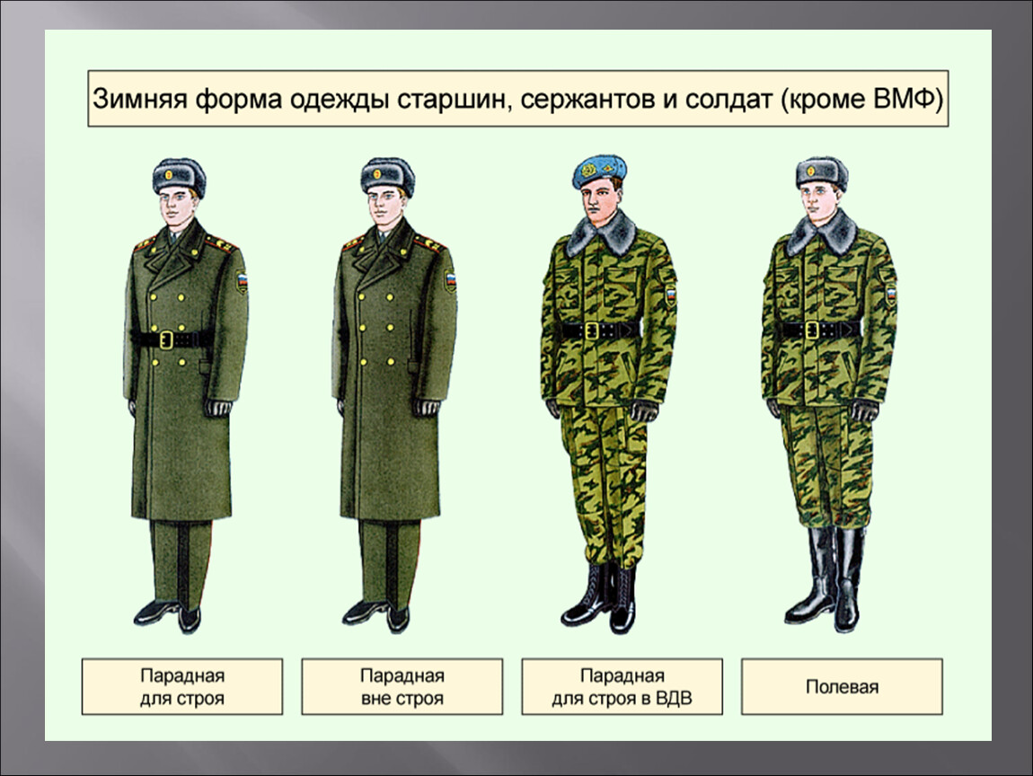 Что такое наряд в армии