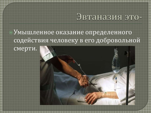 Эвтаназия – что это? (виды, как происходит, где разрешена)