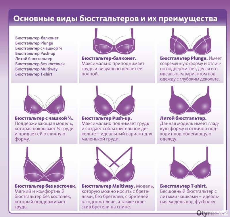 Расчёт размера бюстгальтера: хитрости и cекреты