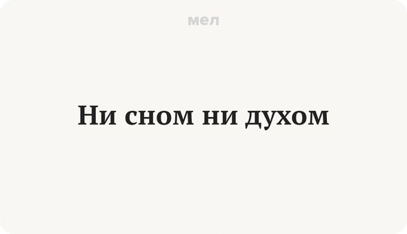 Что значит фразеологизм «ни слуху ни духу»