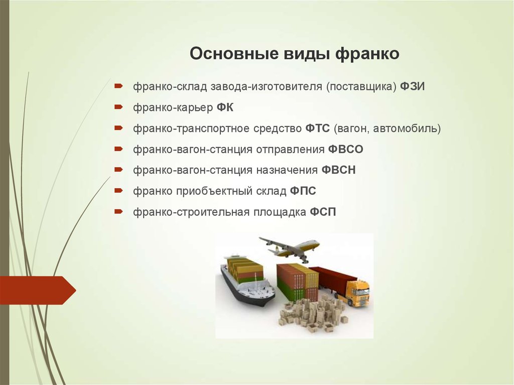 Транспортная логистика: понятие, виды транспорта, типы перевозок