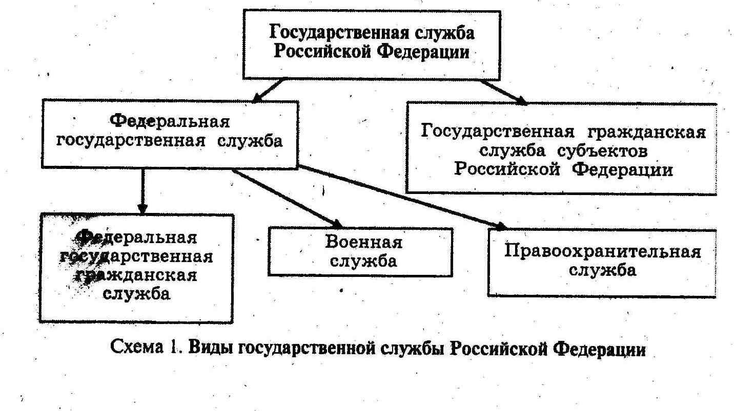 Характеристика основных функций государственной службы