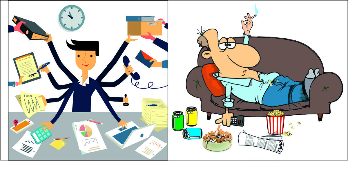 Работа и безделье – trabajo e inacción – work and idleness | ruspanglish