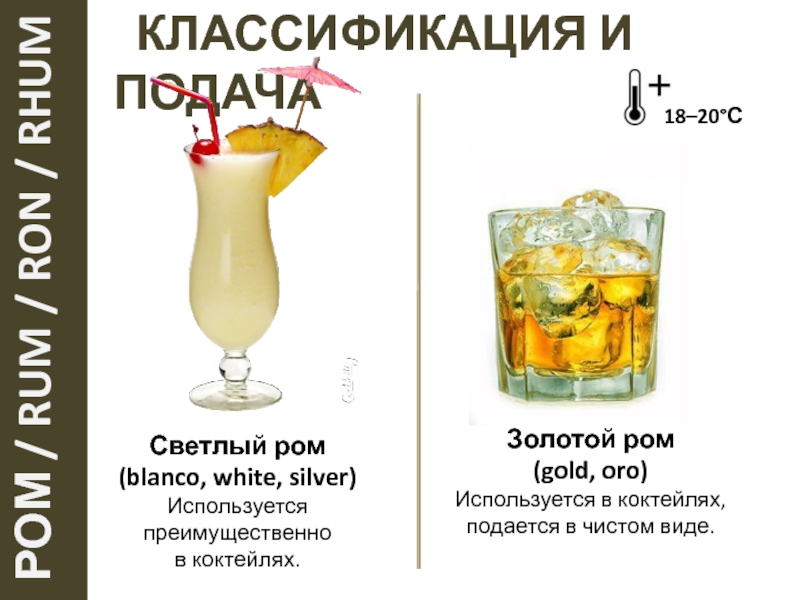 Ром, история и виды – часть 1