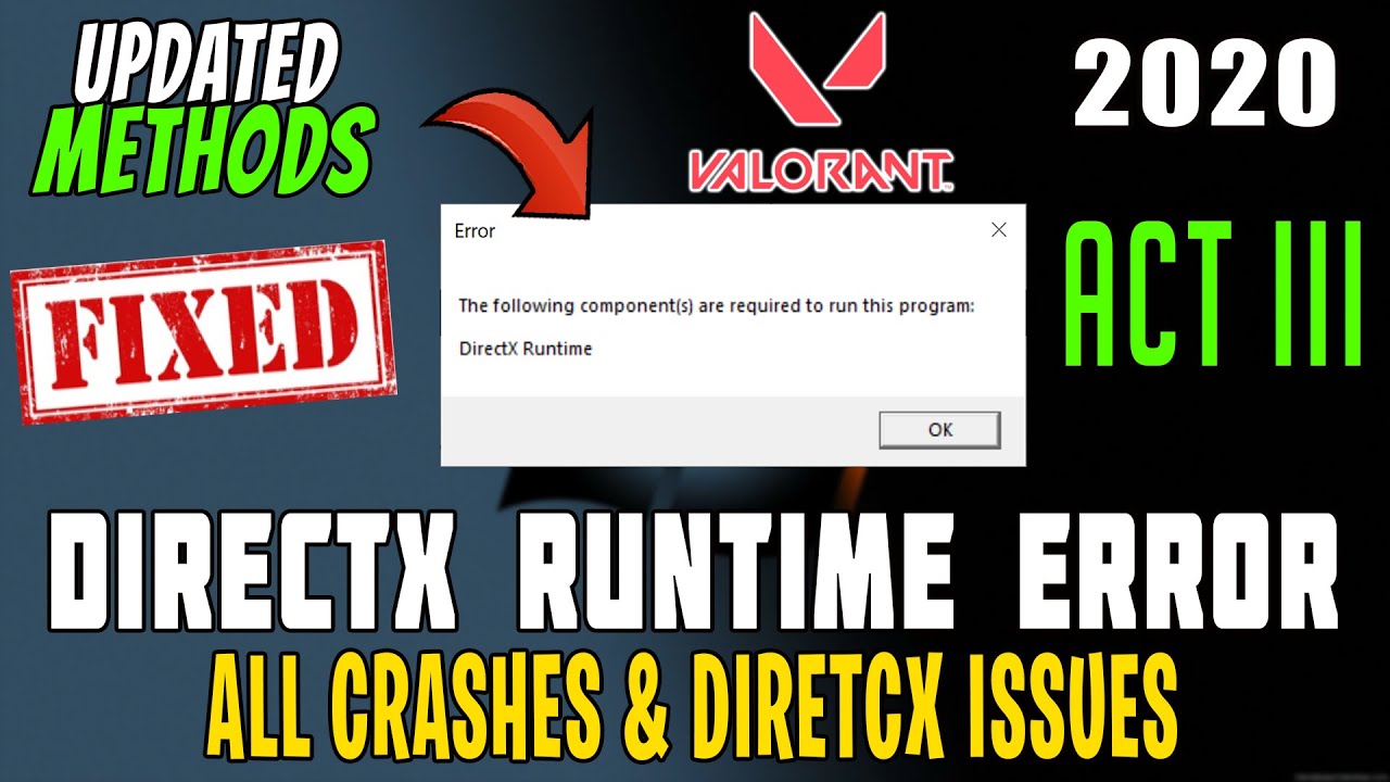 DirectX Runtime – это компонент, необходимый для работы различных программ и игр, использующих графику и звук на платформе Windows Ошибка DirectX Runtime