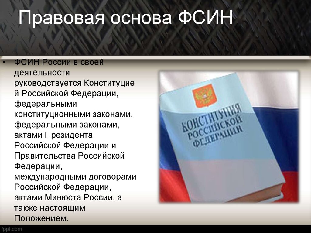 Федеральная служба исполнения наказаний - структура, задачи