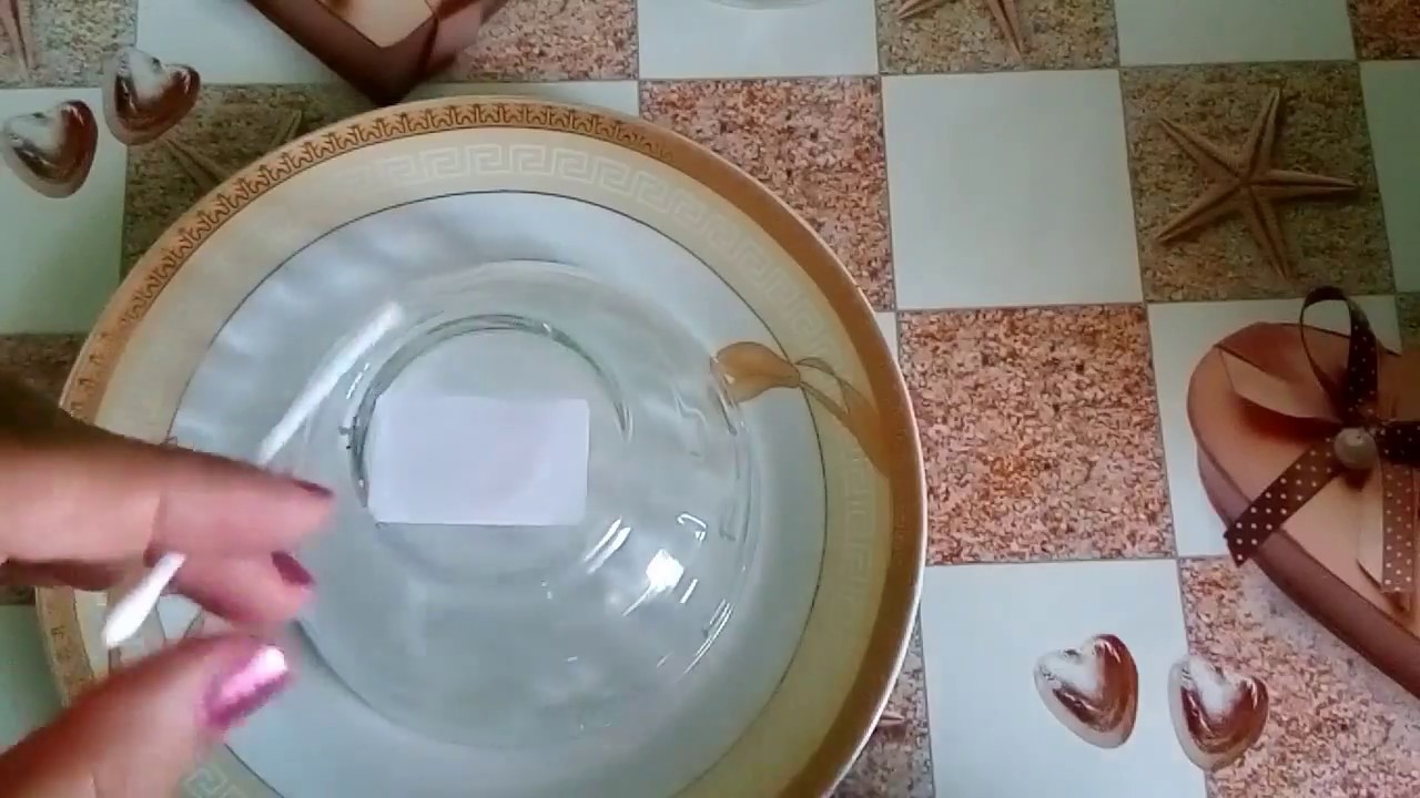 Как легко удалить наклейки со стеклянной посуды