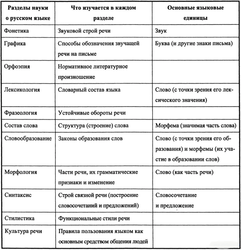 Типы речи – какие они бывают, как их правильно различать и не путать на экзамене