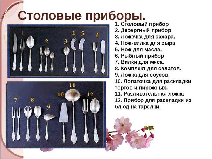 Основные правила сервировки стола: выбор и расположение посуды, приборов, салфеток