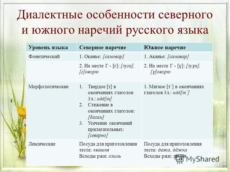 Диалектизм с териаториальной принадлежности