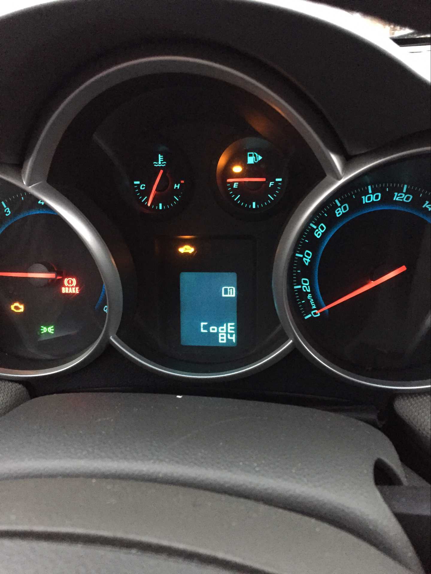 Что означает ошибка 95 на chevrolet cruze